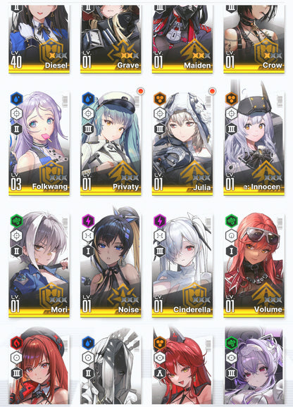 [NA] GODDESS OF VICTORY NIKKE 24SSR Liberalio+Nayuta+Rapi+Red Hood+Skin+Cinderella+3 Grave+Ludmilla+Emma+Rei++ starter account-Mobile Games Starter
