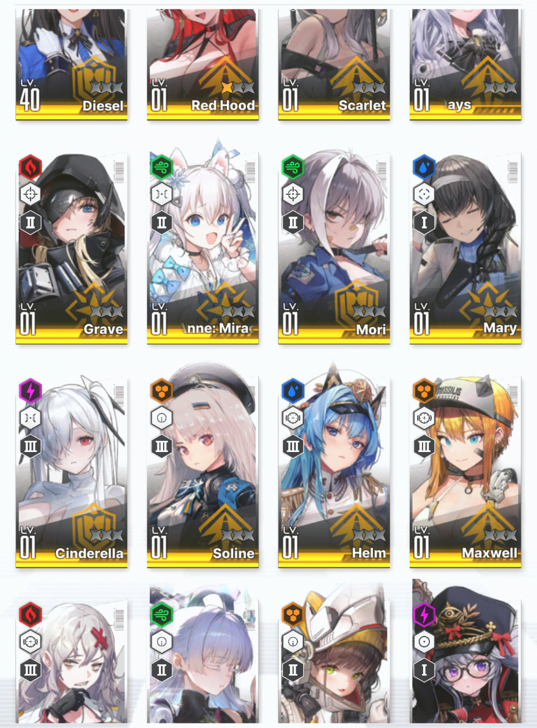[NA] GODDESS OF VICTORY NIKKE 24SSR Limited Anne+Nayuta+2 Red Hood+Skin+Cinderella+Grave+Scarlet+Crown+Helm+Sakura+Rei++ starter account-Mobile Games Starter