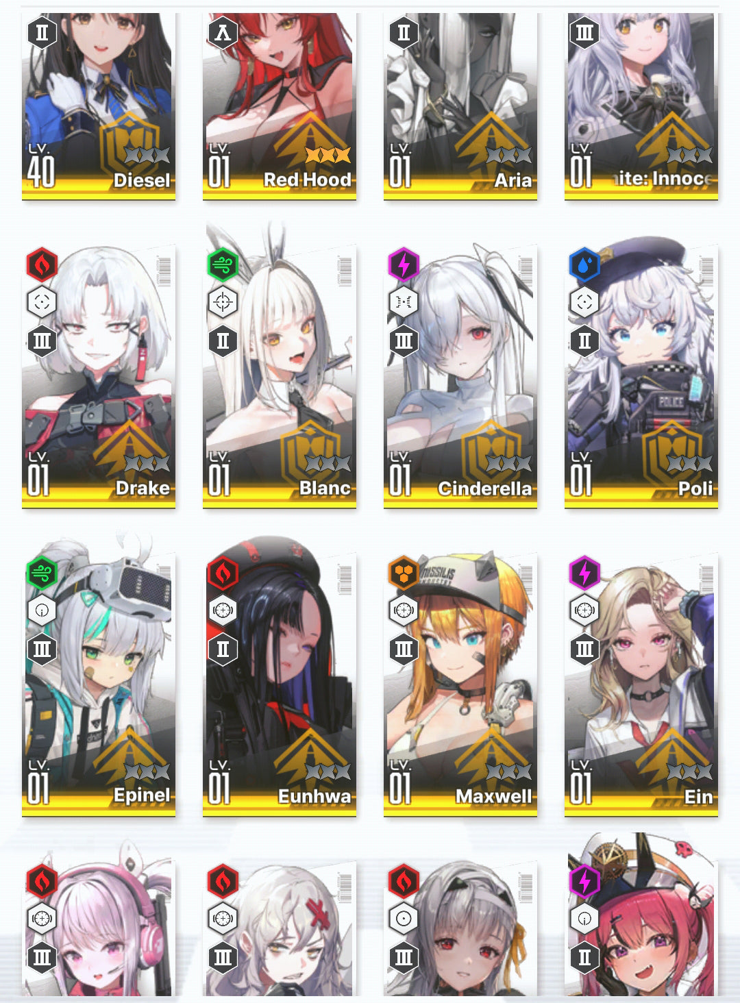 [NA] GODDESS OF VICTORY NIKKE 24SSR MLB 4X Red Hood+Skin+Cinderella+Nayuta+Aria+Yulha+Dolla+Rei++ starter account-Mobile Games Starter