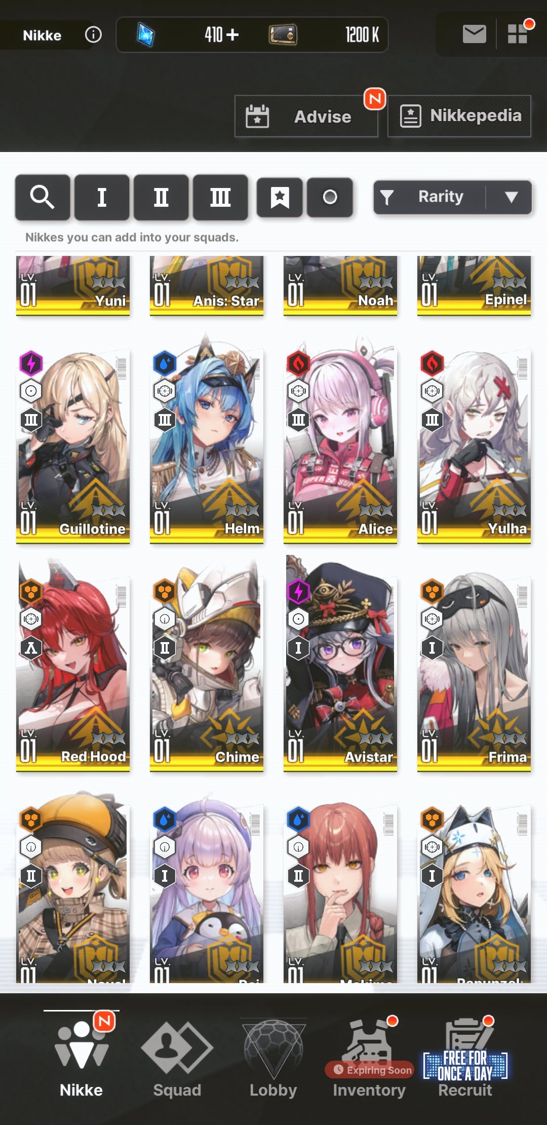 [NA] GODDESS OF VICTORY NIKKE 24SSR Red Hood+Skin+Makima+Coatoff+Power+Anis: Star+Snow White+ starter account-Mobile Games Starter