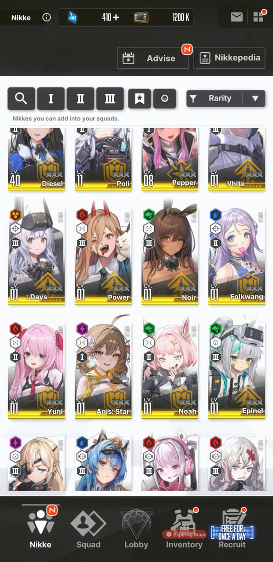 [NA] GODDESS OF VICTORY NIKKE 24SSR Red Hood+Skin+Makima+Coatoff+Power+Anis: Star+Snow White+ starter account-Mobile Games Starter
