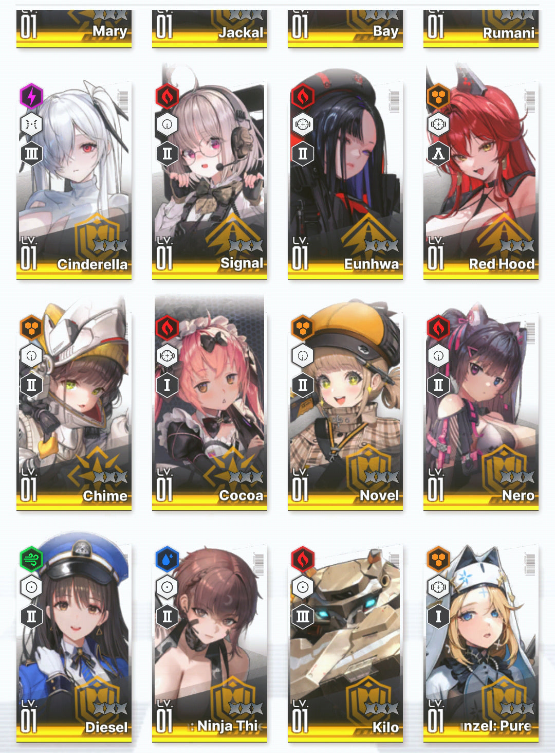 [NA] GODDESS OF VICTORY NIKKE 24SSR Scarlet+Red Hood+Skin+Cinderella+2 Crown+Nero+Diesel++ starter account-Mobile Games Starter