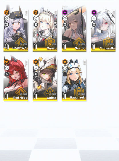 [NA] GODDESS OF VICTORY NIKKE 24SSR Scarlet+Red Hood+Skin+Cinderella+2 Crown+Nero+Diesel++ starter account-Mobile Games Starter