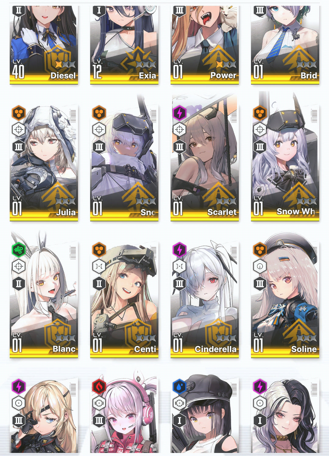 [NA] GODDESS OF VICTORY NIKKE 24SSR+Pity Red Hood+Skin+Makima+Coatoff+Power+Modernia+Scarlet+Crown+Cinderella++ starter account-Mobile Games Starter