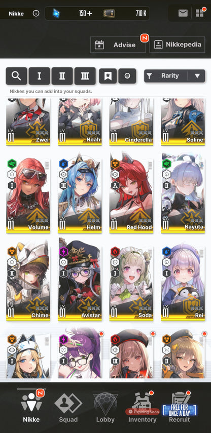 [NA] GODDESS OF VICTORY NIKKE 25SSR Anis: Star+Red Hood+Skin+Nayuta+Cinderella+Harran+Soda+Volume+Rapunzel+Noise++ starter account-Mobile Games Starter
