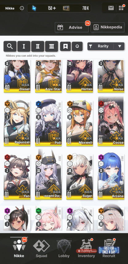 [NA] GODDESS OF VICTORY NIKKE 25SSR Anis: Star+Red Hood+Skin+Nayuta+Cinderella+Harran+Soda+Volume+Rapunzel+Noise++ starter account-Mobile Games Starter