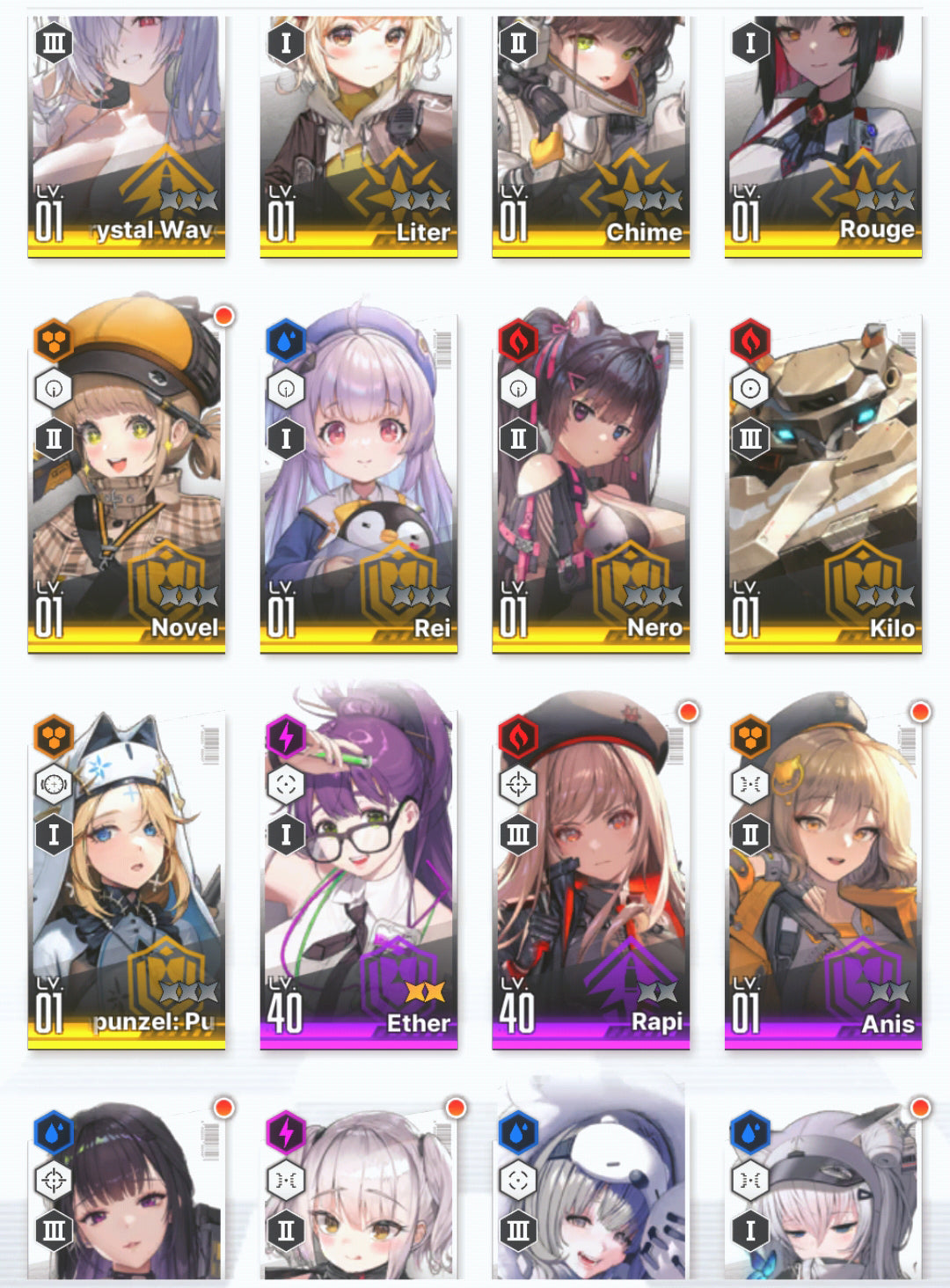 [NA] GODDESS OF VICTORY NIKKE 25SSR Cinderella: Crystal Wave+Red Hood+Skin+Cinderella+Grave+Liter+Nero+Noah+Maid Privaty+Maiden++ starter account-Mobile Games Starter