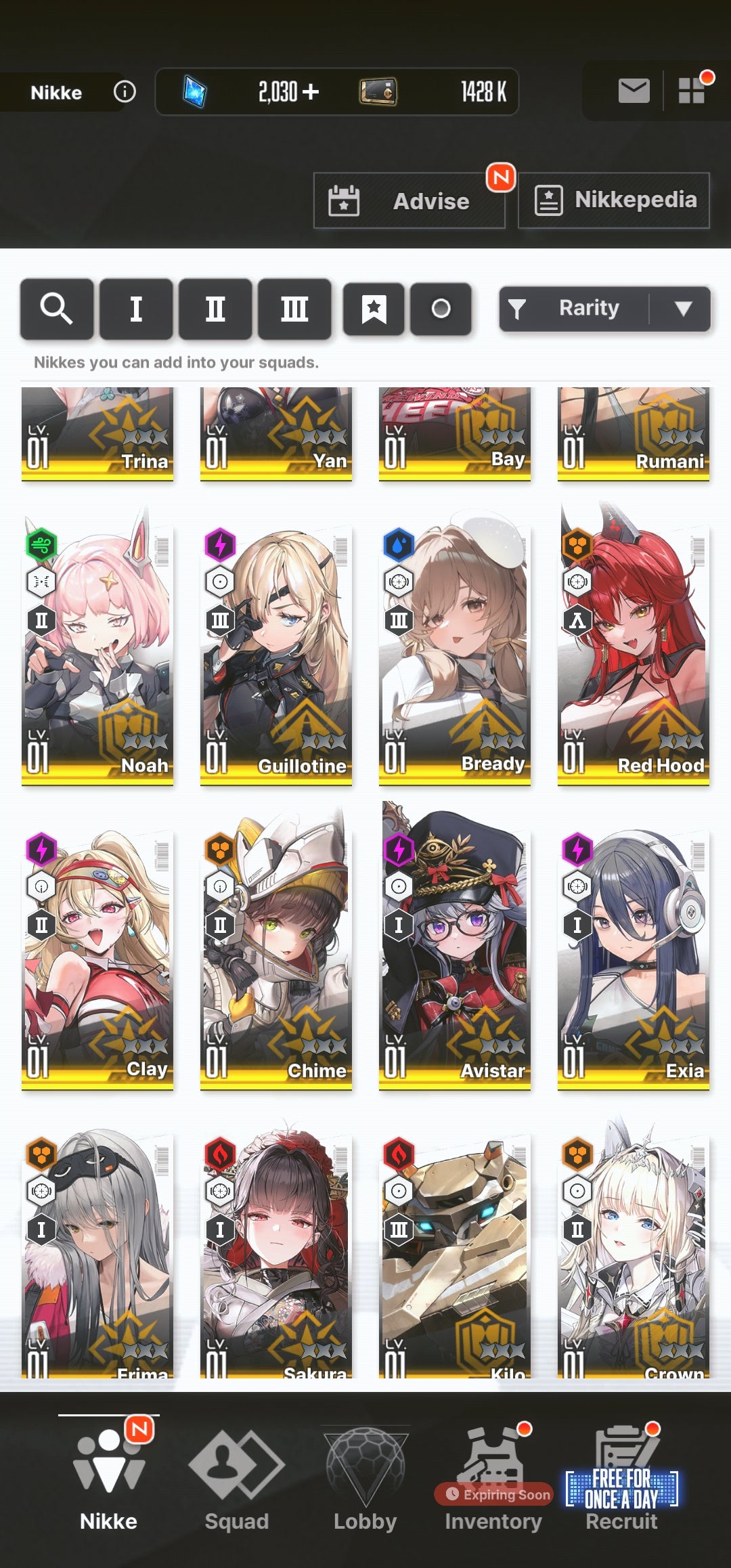 [NA] GODDESS OF VICTORY NIKKE 25SSR MLB 4X Modernia+Red Hood+Skin+Crown+Harran+Grave++ starter account-Mobile Games Starter