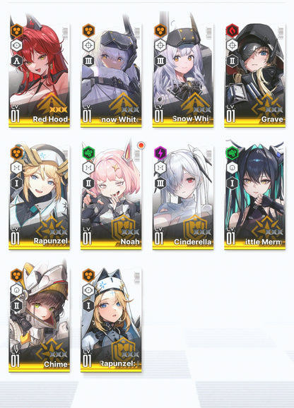 [NA] GODDESS OF VICTORY NIKKE 25SSR MLB 4X Red Hood+Skin+Cinderella+Grave+Little Mermaid+3 Soda+Noah+ starter account-Mobile Games Starter