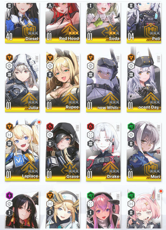 [NA] GODDESS OF VICTORY NIKKE 25SSR MLB 4X Red Hood+Skin+Cinderella+Grave+Little Mermaid+3 Soda+Noah+ starter account-Mobile Games Starter