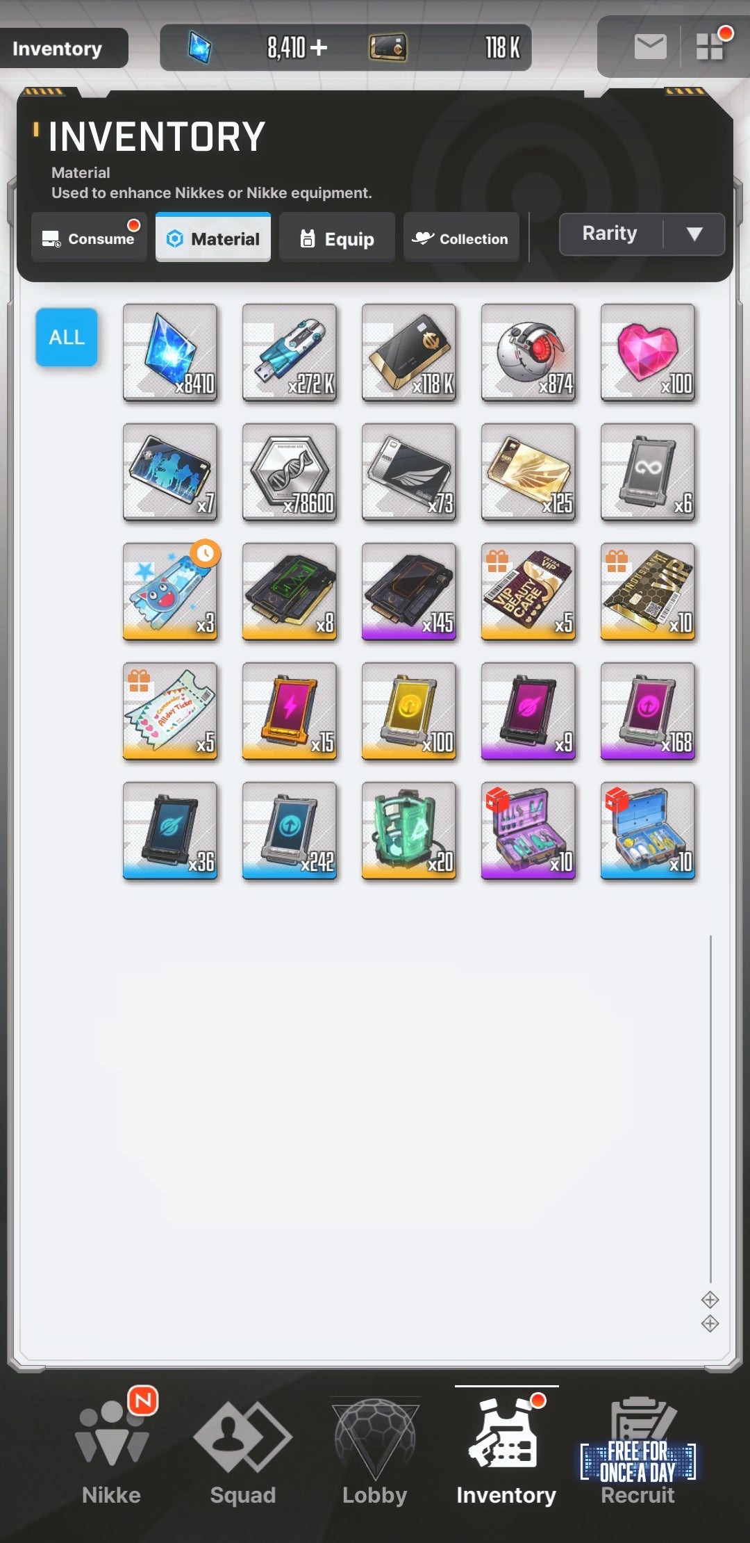 [NA] GODDESS OF VICTORY NIKKE 25SSR Modernia+skin+Red Hood+Skin+Nayuta+Dorothy+Cinderella+Grave+Crown++ starter account-Mobile Games Starter