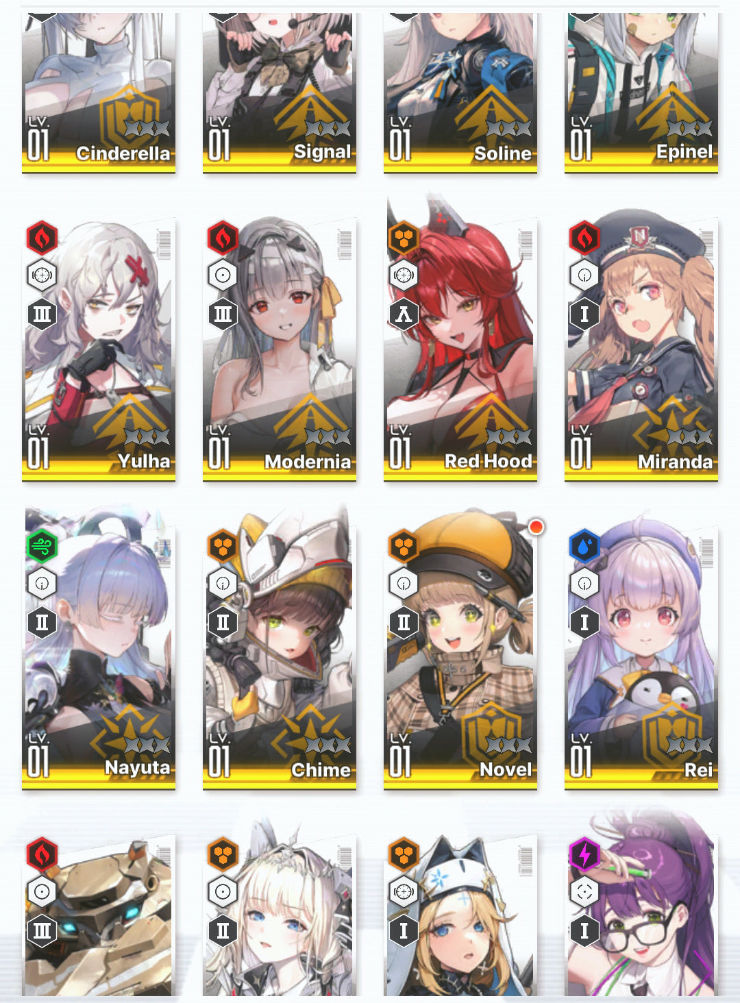 [NA] GODDESS OF VICTORY NIKKE 25SSR Modernia+skin+Red Hood+Skin+Nayuta+Dorothy+Cinderella+Grave+Crown++ starter account-Mobile Games Starter