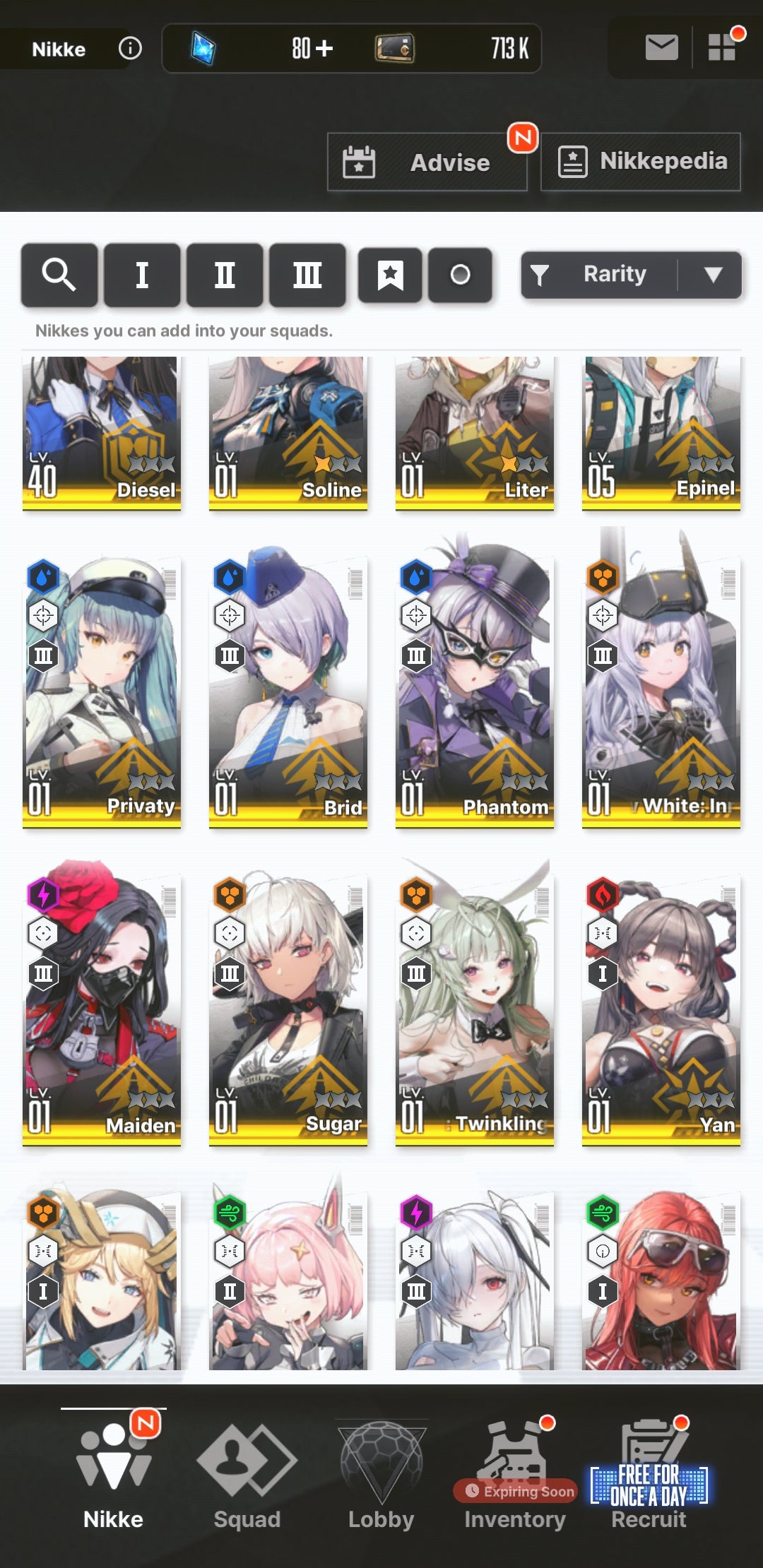 [NA] GODDESS OF VICTORY NIKKE 25SSR Red Hood+Skin+Cinderella+Snow White: Heavy Arms+Liter+Maiden+Admi+Epinel+Soline+Rei++ starter account-Mobile Games Starter