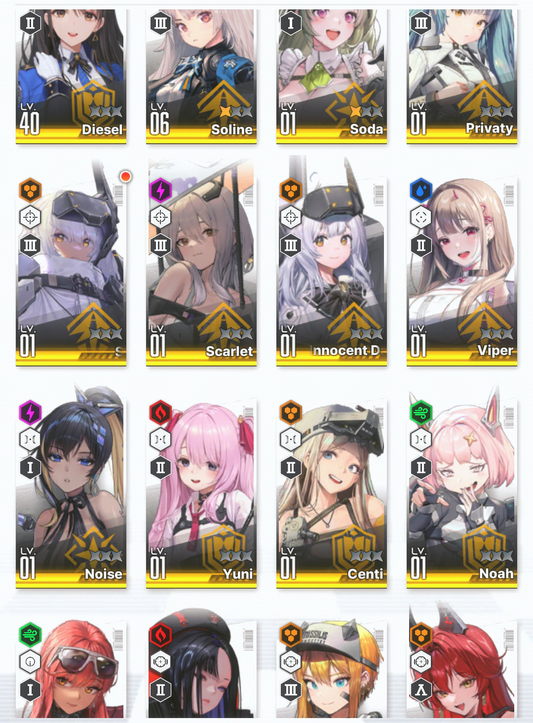 [NA] GODDESS OF VICTORY NIKKE 25SSR+Pity Scarlet+Red Hood+Skin+Crown+Liter+2x Soda+Snow White+Noah+Admi++ starter account-Mobile Games Starter