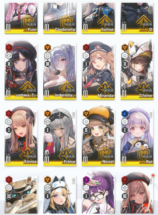 [NA] GODDESS OF VICTORY NIKKE 26SSR Cinderella: Crystal Wave+3 Red Hood+Skin+Cinderella+Frima+Novel+Noise+Yuni+Soline+Rei+D++ starter account-Mobile Games Starter