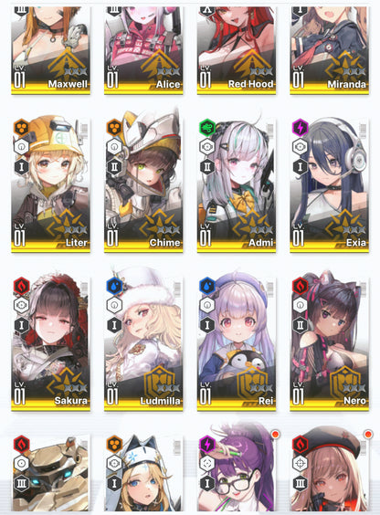 [NA] GODDESS OF VICTORY NIKKE 26SSR Liter+Red Hood+Skin+Cinderella+Ludmilla+Miranda+Admi+Julia+Rei++ starter account-Mobile Games Starter