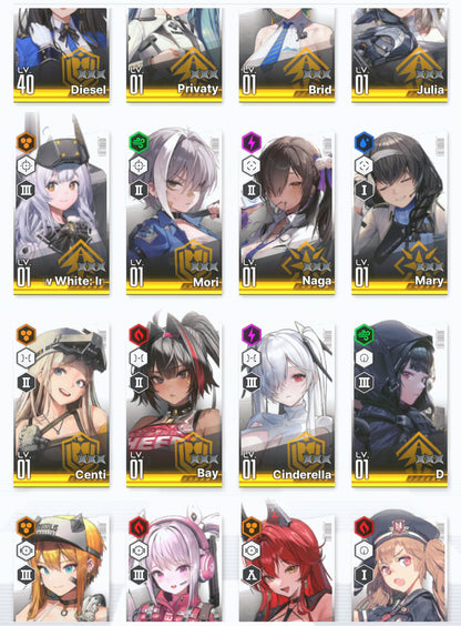 [NA] GODDESS OF VICTORY NIKKE 26SSR Liter+Red Hood+Skin+Cinderella+Ludmilla+Miranda+Admi+Julia+Rei++ starter account-Mobile Games Starter