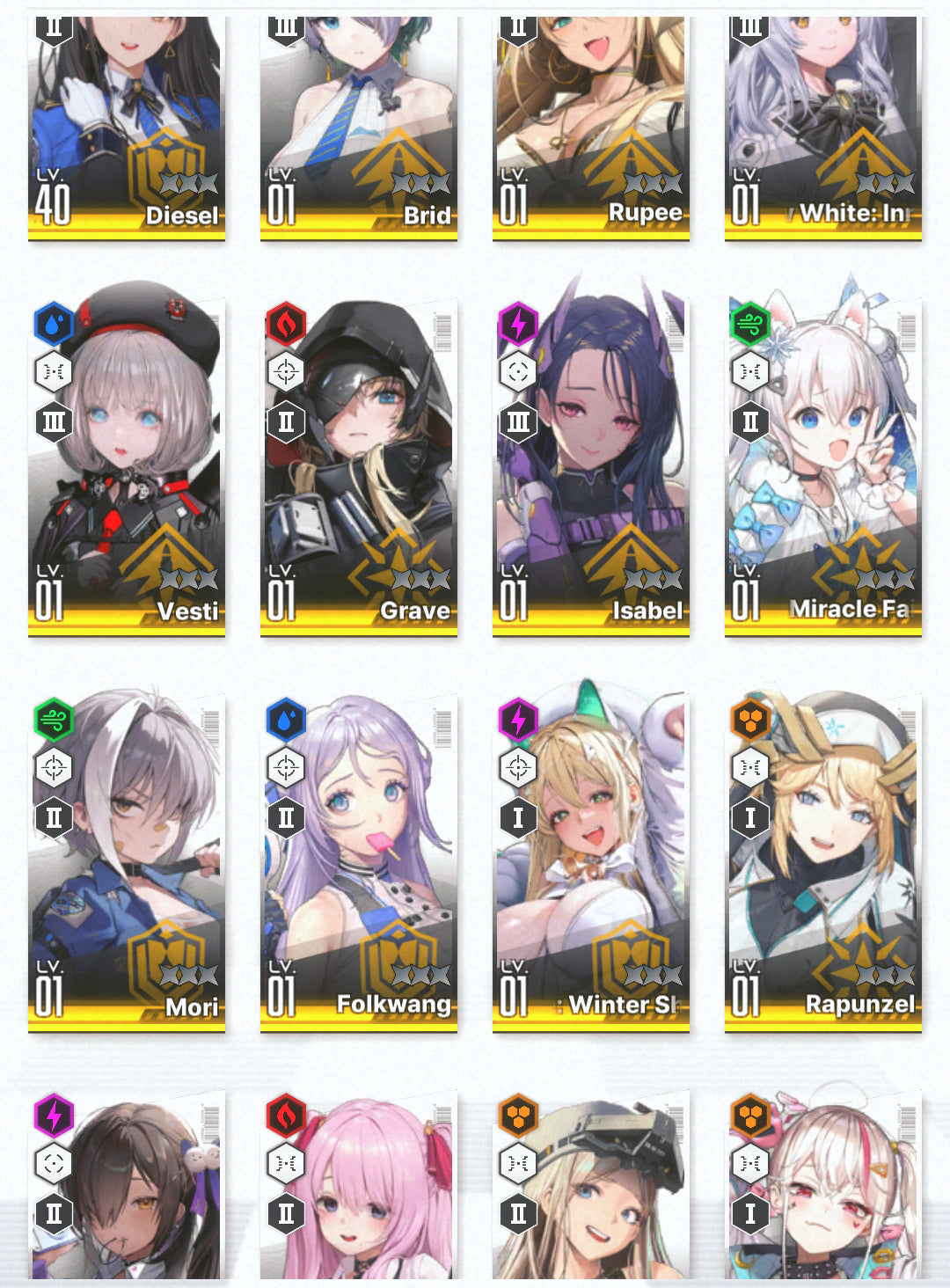 [NA] GODDESS OF VICTORY NIKKE 27SSR 2 limited Winter Rupee+Anne+Red Hood+Skin+Cinderella+Grave+Little Mermaid+Rei++ starter account-Mobile Games Starter