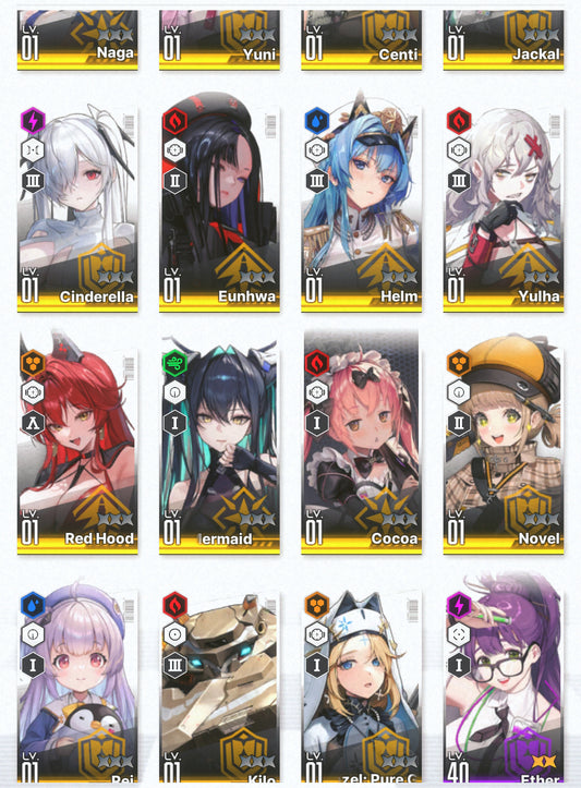 [NA] GODDESS OF VICTORY NIKKE 27SSR 2 limited Winter Rupee+Anne+Red Hood+Skin+Cinderella+Grave+Little Mermaid+Rei++ starter account-Mobile Games Starter