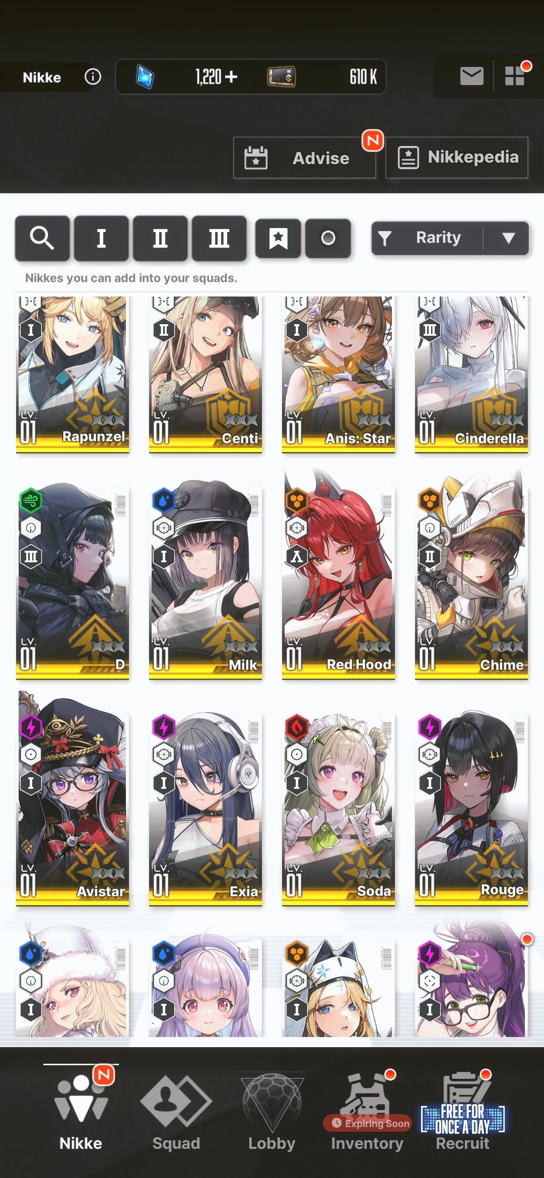 [NA] GODDESS OF VICTORY NIKKE 27SSR Anis: Star+Red Hood+Skin+Dorothy+Cinderella+Grave+8k gems+Soda+Drake+Frima+Rei++ starter account-Mobile Games Starter