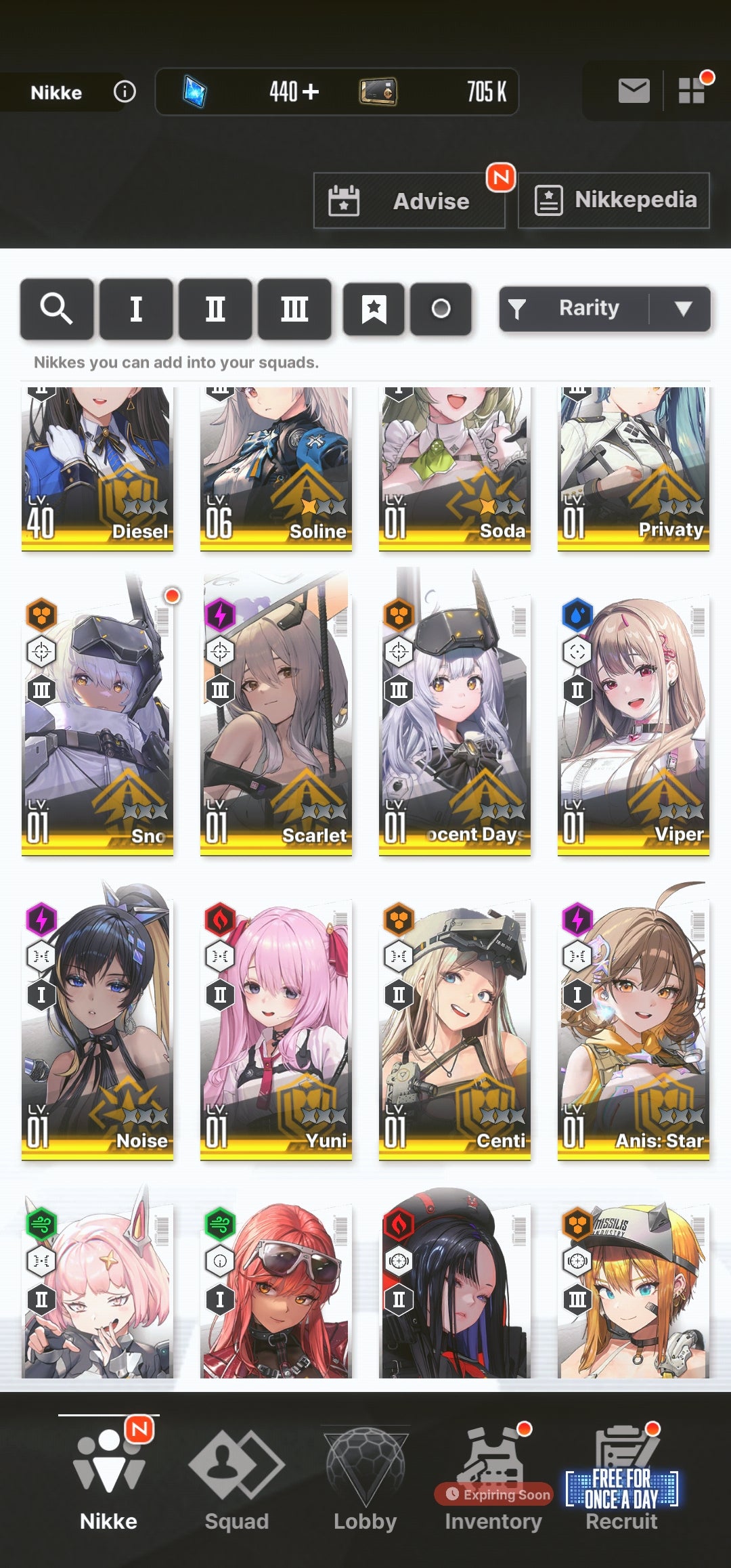 [NA] GODDESS OF VICTORY NIKKE 27SSR Anis: Star+Scarlet+Red Hood+Skin+Crown+Liter+2x Soda+Snow White+Noah+Admi++ starter account-Mobile Games Starter