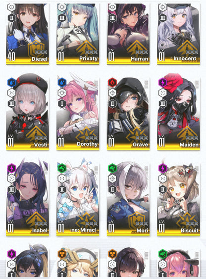 [NA] GODDESS OF VICTORY NIKKE 27SSR Limited Anne+Red Hood+Skin+Cinderella+Grave+Liter+Crown+Privaty+Dorothy+Rei++ starter account-Mobile Games Starter