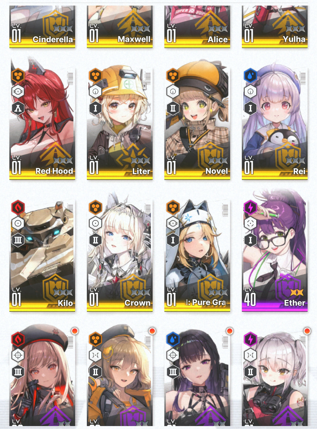 [NA] GODDESS OF VICTORY NIKKE 27SSR Limited Anne+Red Hood+Skin+Cinderella+Grave+Liter+Crown+Privaty+Dorothy+Rei++ starter account-Mobile Games Starter