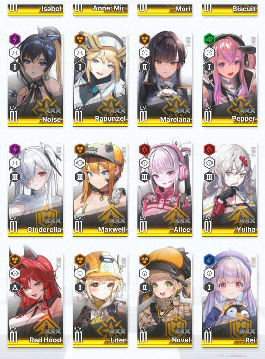 [NA] GODDESS OF VICTORY NIKKE 27SSR Limited Anne+Red Hood+Skin+Cinderella+Grave+Liter+Crown+Privaty+Dorothy+Rei++ starter account-Mobile Games Starter