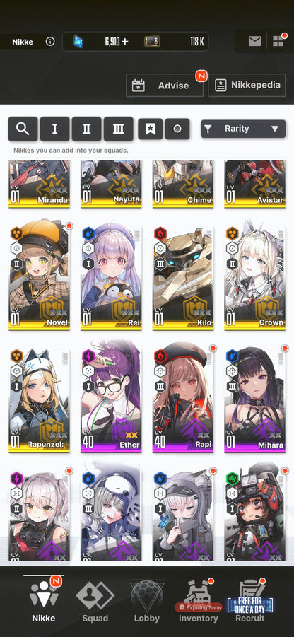 [NA] GODDESS OF VICTORY NIKKE 27SSR Modernia+skin+Scarlet+Red Hood+Skin+Nayuta+Dorothy+Cinderella+Grave+Crown++ starter account-Mobile Games Starter
