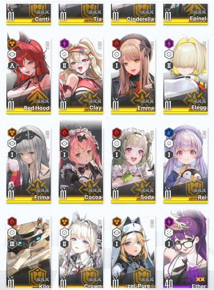 [NA] GODDESS OF VICTORY NIKKE 27SSR+Pity 2 limited Winter Rupee+Anne+Red Hood+Skin+Cinderella+Grave+Crown+Harran++ starter account-Mobile Games Starter