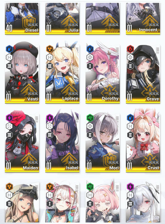 [NA] GODDESS OF VICTORY NIKKE 28SSR Crown+Red Hood+Skin+Cinderella+Grave+Dorothy+Aria+Rei++ starter account-Mobile Games Starter