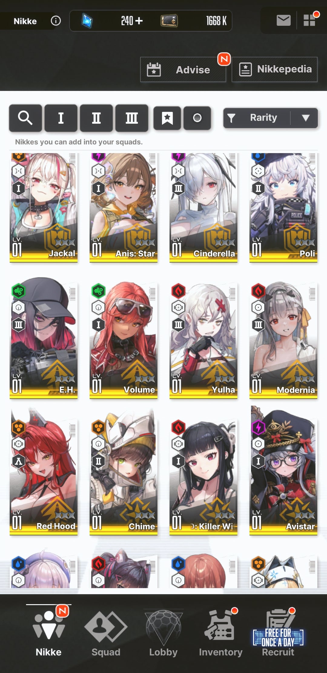 [NA] GODDESS OF VICTORY NIKKE 28SSR Makima+Coatoff+Power+Anis: Star+Modernia+skin+Nayuta+3 Snow+Red Hood+Skin+Cinderella+Grave++ starter account-Mobile Games Starter