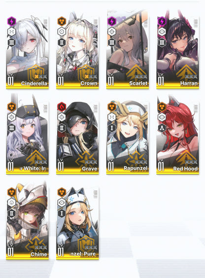 [NA] GODDESS OF VICTORY NIKKE 28SSR Scarlet+Red Hood+Skin+Cinderella+Grave+Crown+Harran+Alice+Yulha+Julia+Rei++ starter account-Mobile Games Starter