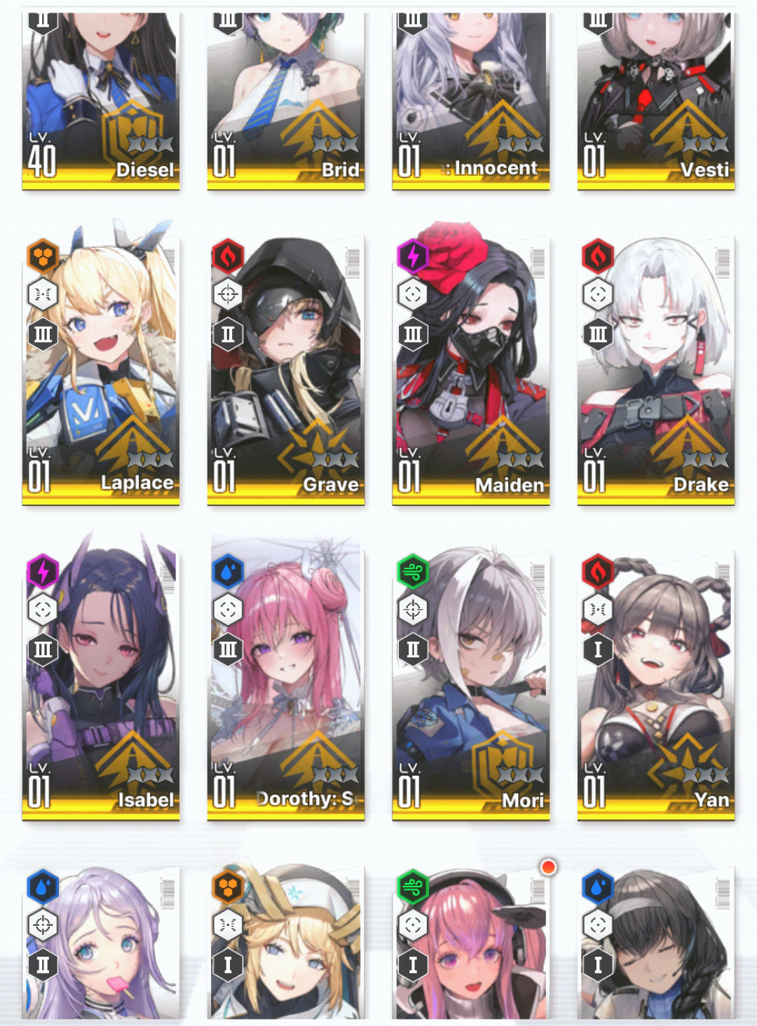 [NA] GODDESS OF VICTORY NIKKE 29SSR Cinderella: Crystal Wave+Modernia+skin+Red Hood+Skin+Cinderella+Grave+Limited Dorothy: Serendipity+Laplace+Yan+Poli+Aria+Rei++ starter account-Mobile Games Starter