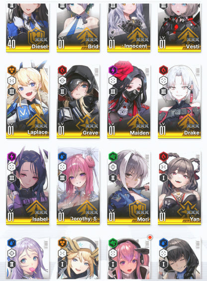 [NA] GODDESS OF VICTORY NIKKE 29SSR Cinderella: Crystal Wave+Modernia+skin+Red Hood+Skin+Cinderella+Grave+Limited Dorothy: Serendipity+Laplace+Yan+Poli+Aria+Rei++ starter account-Mobile Games Starter