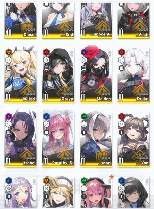 [NA] GODDESS OF VICTORY NIKKE 29SSR Cinderella: Crystal Wave+Modernia+skin+Red Hood+Skin+Cinderella+Grave+Limited Dorothy: Serendipity+Laplace+Yan+Poli+Aria+Rei++ starter account-Mobile Games Starter