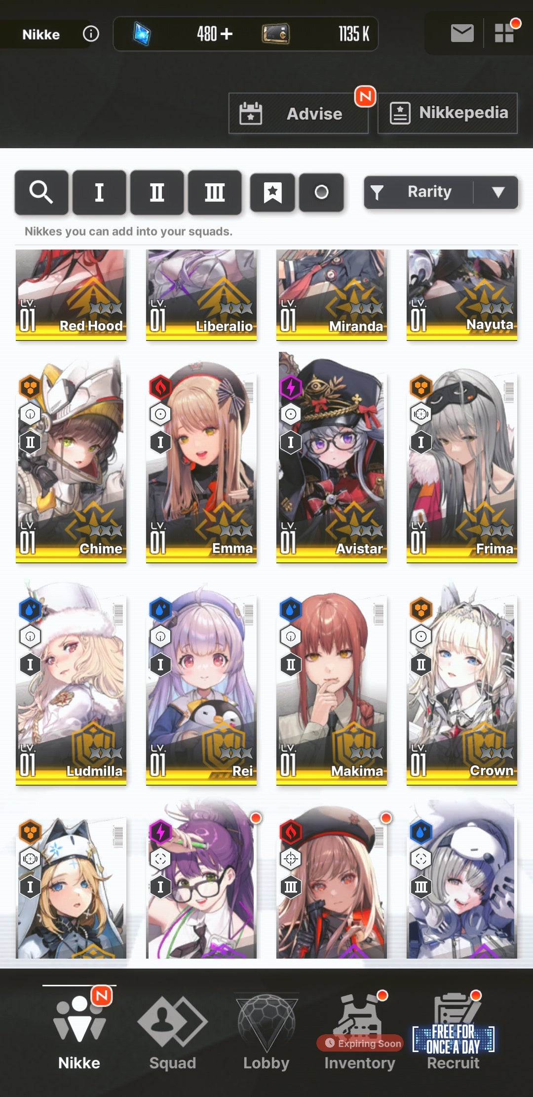 [NA] GODDESS OF VICTORY NIKKE 29SSR Makima+Coatoff+Anis: Star+Liberalio+Nayuta+Crown+Scarlet+Modernia+Red Hood+Skin+Grave++ starter account-Mobile Games Starter