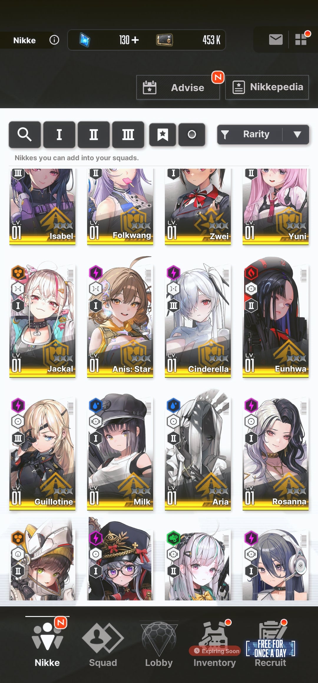 [NA] GODDESS OF VICTORY NIKKE 29SSR MLB 4X Red Hood+Skin+Anis: Star+Cinderella+Crown+Jackal+Isabel+Dolla+Noise+Drake+Aria++ starter account-Mobile Games Starter