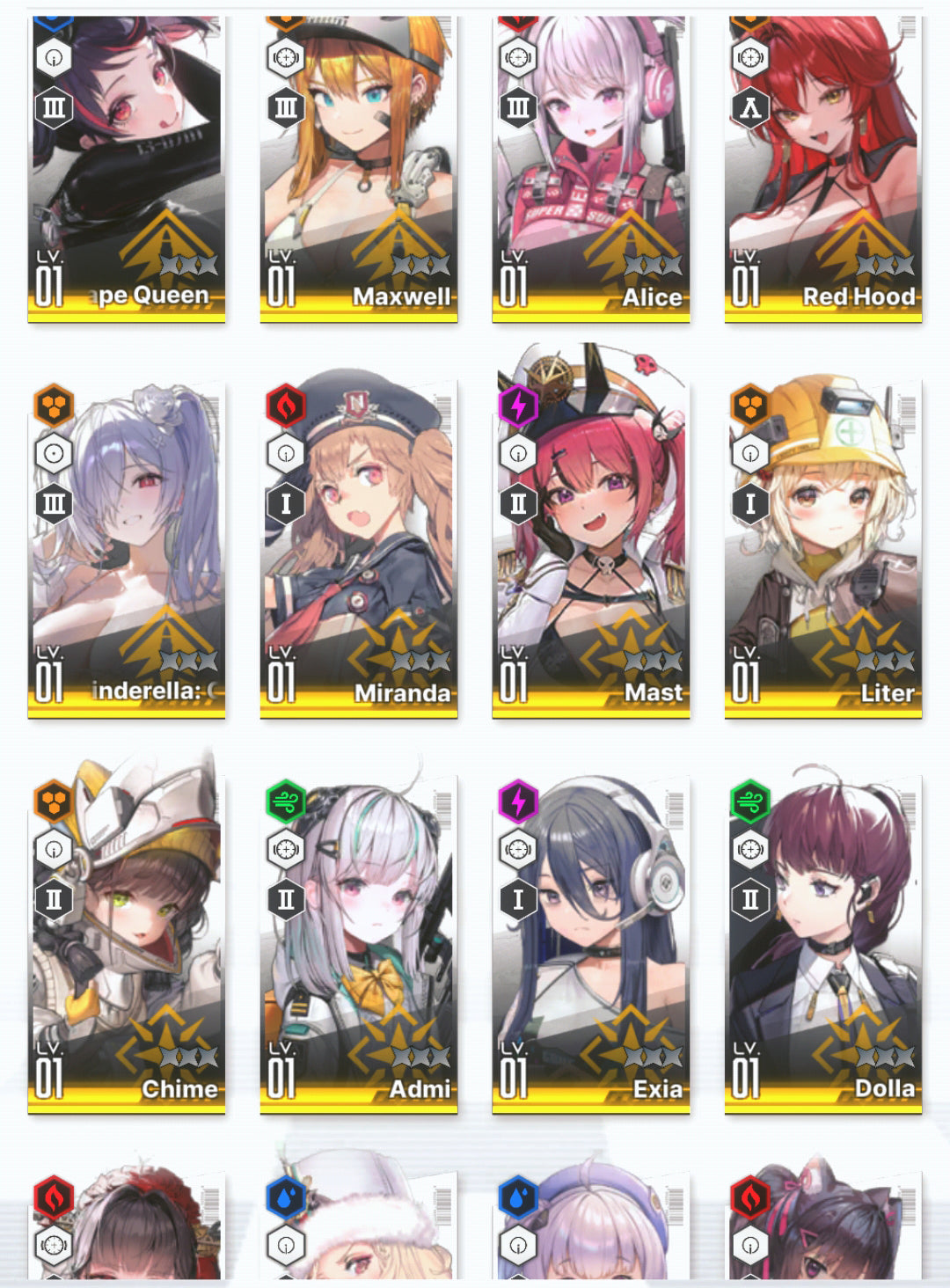 [NA] GODDESS OF VICTORY NIKKE 30SSR Cinderella: Crystal Wave+Liter+Red Hood+Skin+Cinderella+Ludmilla+Miranda+Admi+Julia+Rei++ starter account-Mobile Games Starter