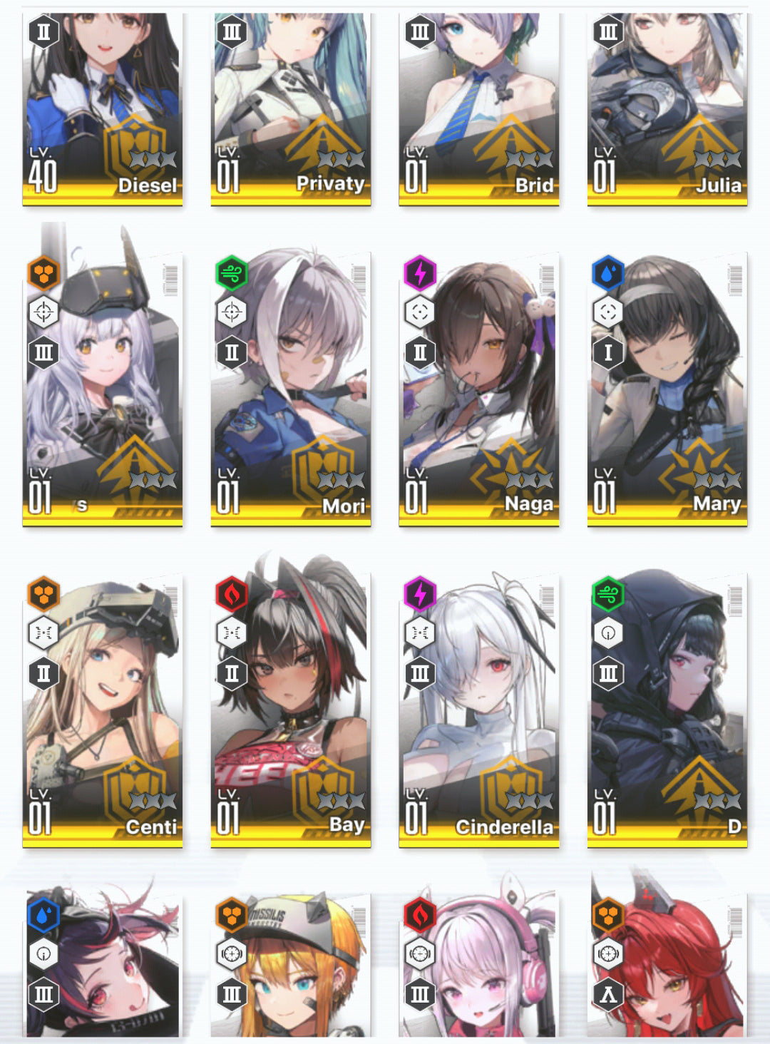[NA] GODDESS OF VICTORY NIKKE 30SSR Cinderella: Crystal Wave+Liter+Red Hood+Skin+Cinderella+Ludmilla+Miranda+Admi+Julia+Rei++ starter account-Mobile Games Starter