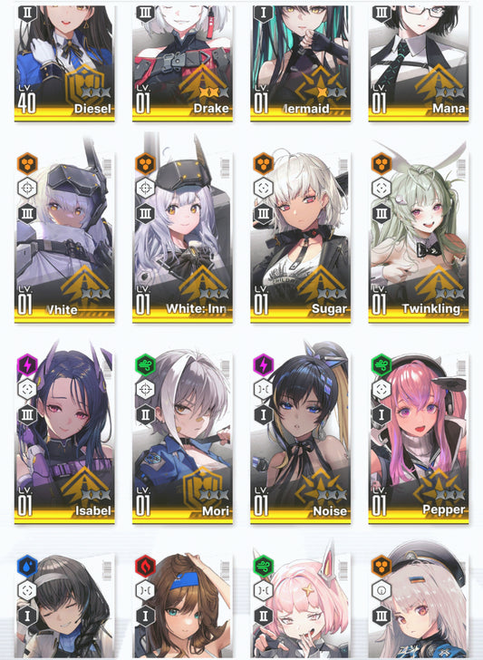 [NA] GODDESS OF VICTORY NIKKE 30SSR Cinderella: Crystal Wave+Red Hood+Skin+Liter+Little Mermaid+Snow White+Drake+Pepper+Rei++ starter account-Mobile Games Starter
