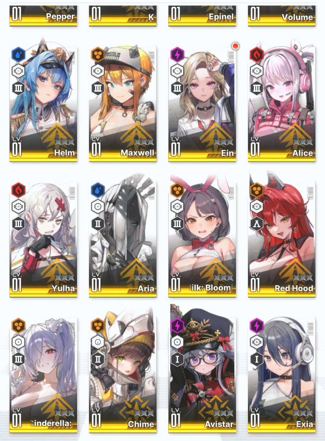 [NA] GODDESS OF VICTORY NIKKE 30SSR Cinderella: Crystal Wave+Scarlet+Red Hood+Skin+Cinderella+Grave+Crown+Harran+Alice+Yulha+Julia+Rei++ starter account-Mobile Games Starter