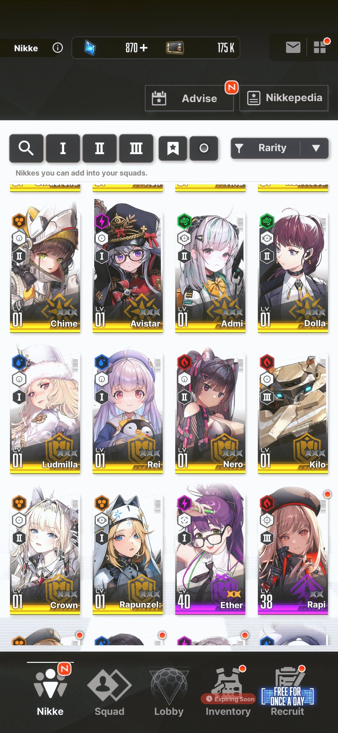 [NA] GODDESS OF VICTORY NIKKE 30SSR Crown+Red Hood+Skin+Cinderella+Grave+Dorothy+Aria+Rei++ starter account-Mobile Games Starter