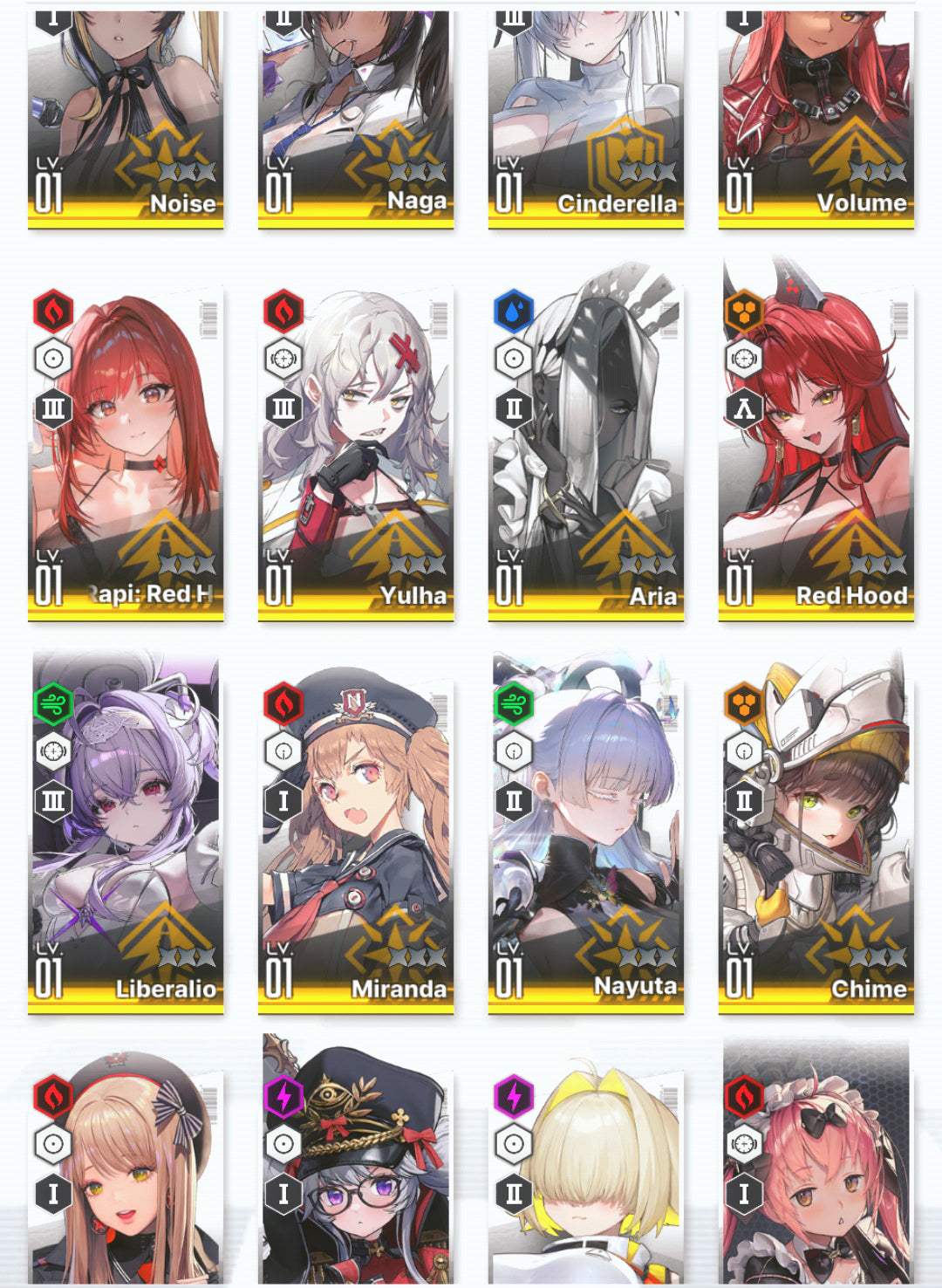 [NA] GODDESS OF VICTORY NIKKE 30SSR Liberalio+Nayuta+Rapi+Red Hood+Skin+Cinderella+3 Grave+Ludmilla+Emma+Rei++ starter account-Mobile Games Starter