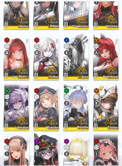 [NA] GODDESS OF VICTORY NIKKE 30SSR Liberalio+Nayuta+Rapi+Red Hood+Skin+Cinderella+3 Grave+Ludmilla+Emma+Rei++ starter account-Mobile Games Starter