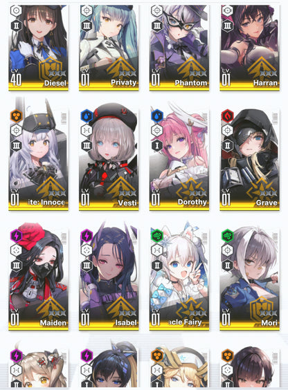 [NA] GODDESS OF VICTORY NIKKE 30SSR Limited Anne+Red Hood+Skin+Cinderella+Grave+Liter+Crown+Privaty+Dorothy+Rei++ starter account-Mobile Games Starter