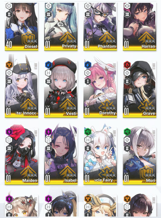 [NA] GODDESS OF VICTORY NIKKE 30SSR Limited Anne+Red Hood+Skin+Cinderella+Grave+Liter+Crown+Privaty+Dorothy+Rei++ starter account-Mobile Games Starter