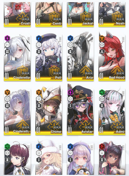 [NA] GODDESS OF VICTORY NIKKE 31SSR Cinderella: Crystal Wave+Crown+Red Hood+Skin+Cinderella+Grave+Dorothy+Aria+Rei++ starter account-Mobile Games Starter