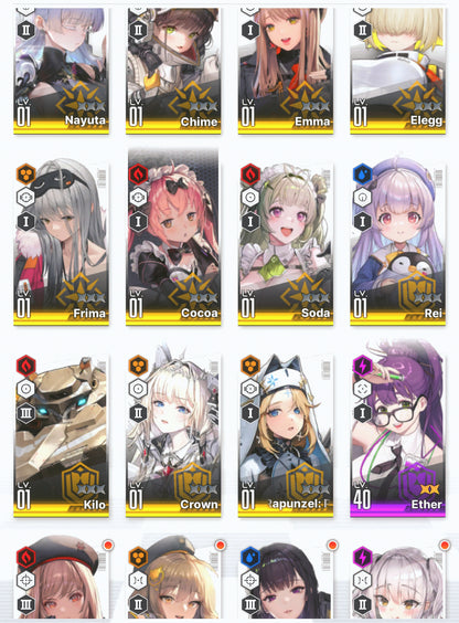 [NA] GODDESS OF VICTORY NIKKE 31SSR+Pity 2 limited Winter Rupee+Anne+Nayuta+Little Mermaid+Red Hood+Skin+Cinderella+Grave+Crown+Harran++ starter account-Mobile Games Starter