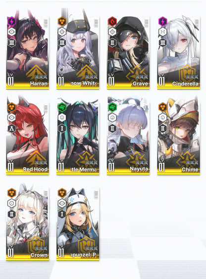 [NA] GODDESS OF VICTORY NIKKE 31SSR+Pity 2 limited Winter Rupee+Anne+Nayuta+Little Mermaid+Red Hood+Skin+Cinderella+Grave+Crown+Harran++ starter account-Mobile Games Starter